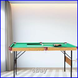 Folding Pool Table, 55 Inch Folding Pool Table for Adults and Kids Steady Modern