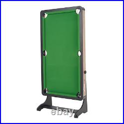 Folding Pool Table Accessories Green Cloth Recreation Game Room Billiards 60 In