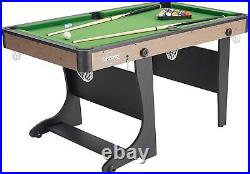 Folding Pool Table Billiard Complete Game 60 Set with Accessories