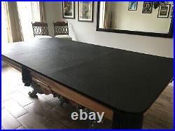 Golden West Victorian Billiards Table Excellent Condition Pool Table