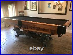 Golden West Victorian Billiards Table Excellent Condition Pool Table