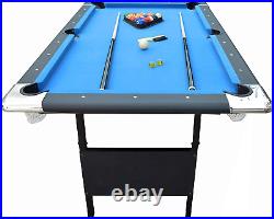 Hathaway Fairmont Portable 6-Ft Pool Table for Families with Easy Folding for St