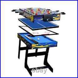IFOYO Multi Function 4 in 1 Combo Folding Game Table, Steady Pool Table, Hockey