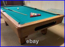 Imperial 8' Billiard Pool Table. With Everything You Need. Look