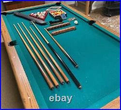 Imperial 8' Billiard Pool Table. With Everything You Need. Look