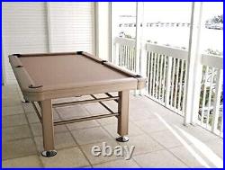 Imperial 8' Outdoor Pool Table Waterproof Material with Accessories