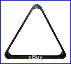 Indestructo Black Heavy Duty 8 Ball Triangle Rack for Pool Table Billiard