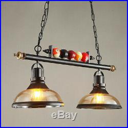 Industrial Billiard Pendant Light Chandelier Pool Table Dining Room Ceiling Lamp