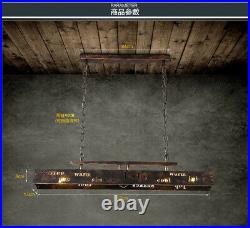 Industrial Iron Pendant Light Kitchen Island Ceiling Lamp Pool Table Chandelier