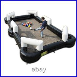 Inflatable Foot Pool Table Football Pool Human Billiards Outdoor 16.49.8 inch