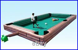 Inflatable Snook ball soccer pool table snookball football include 16 balls
