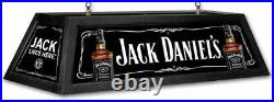 Jack Daniel's Pool Table Light Housing Hardwood Acrylic 42.3in L x 19in W Black