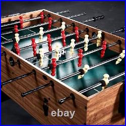 Lancaster 48 3 in 1 Pool Billiard Slide Hockey Foosball Combo Table (Open Box)