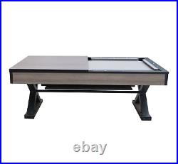 Luxury Pool Table with Conversion Table Top Billiards Table Office Table 7 ft