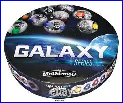 McDermott Galaxy Lunar Rocks Regulation Pool Table Billiard Balls Complete Set