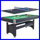 NEW-6-ft-Pool-Table-with-Table-Tennis-Top-Black-with-Green-Felt-high-quality-01-ln
