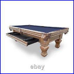 NEW 8' Pool Table with Slate, Felt Color choice, Free Delivery & Accessory Kit