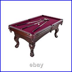 New Bluewave Augusta 8-Ft Non-Slate Pool Table Mahogany