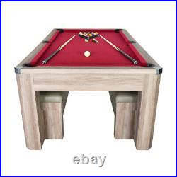 New Bluewave Newport 7-Ft Pool Table Combo Set With Benches