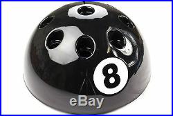 New Giant Circular Black 8 Ball Cue Rack Stand Snooker Billiard Pool Table 9 Cue