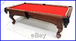 New WestState 8ft Slate Billiards Pool Table in Mahogany Finish. (southhampton)