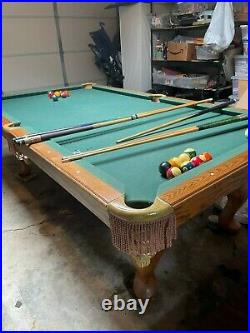 Olhausen 8 ft Slate Pool Table withaccessories