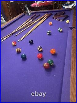 Olhausen 8ft Slate Used Pool Table Very Good Condition Hardly Used