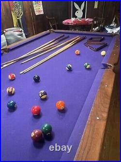 Olhausen 8ft Slate Used Pool Table Very Good Condition Hardly Used