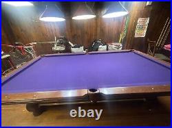 Olhausen 8ft Slate Used Pool Table Very Good Condition Hardly Used