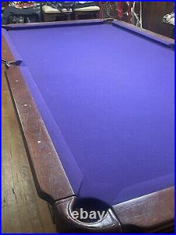 Olhausen 8ft Slate Used Pool Table Very Good Condition Hardly Used