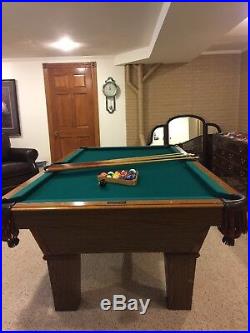 Olhausen 8ft high-end Pool Table- $2000