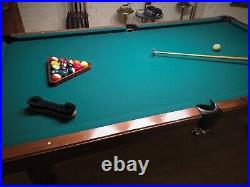 Olhausen pool/billiard table and accessories 8.7 x 4.9 (103 x 57)