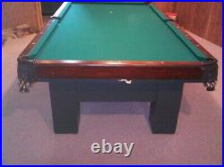 Original Brunswick pool table