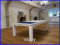 POOL Billard MOZART 7 ft Billardtisch Ess- und Billiardtisch Schieferplatte