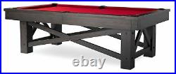 Plank & Hide McCormick 8 ft Billiards Pool Table Smokehouse + FREE SHIPPING