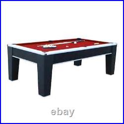 Pool Table (7.5 ft.) (Black/Red)