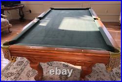 Pool Table 8' Brunswick Pre-owned The Game Room Store Nj Dealer 07728