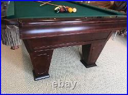 Pool Table 8' Brunswick Pre-owned The Game Room Store Nj Dealer 08742