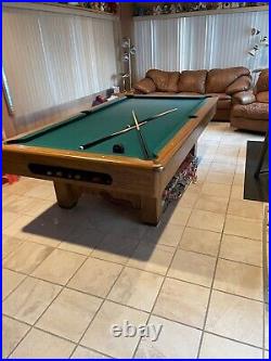 Pool Table 8' Player Pre-owned The Game Room Store Nj Dealer 08742