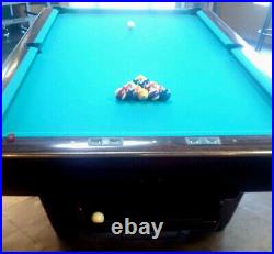 Pool Table 9' Brunswick Billiards Medalist Gully The Game Room Store Nj 07728