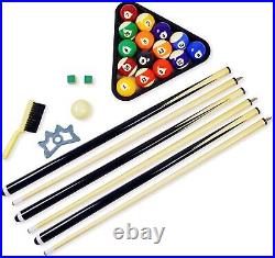Pool Table Billiard Accessory Kit, pool balls billiard set, pool table sticks