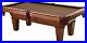 Pool-Table-Billiard-Pockets-Oak-Finish-Bronze-Colored-Cloth-Playing-Surface-01-vw