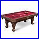 Pool-Table-Billiard-Set-Classic-87-Cues-Balls-Chalk-Triangle-Burgundy-Cloth-Cue-01-tbbl