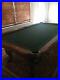 Pool-Table-Includes-cues-balls-Cue-Wall-Rack-clock-Billiards-01-dywt