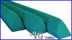 Pool Table Rails for 6 1/2' Valley Covered, + Bed Cloth