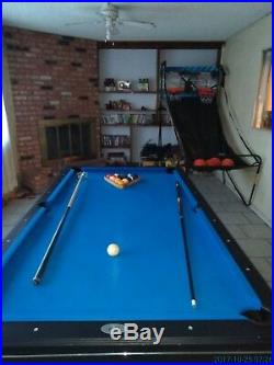 Pool table and accessories by Fats 7ft