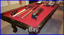 Presidential Billiards pool table with dining top and accessories