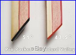 Pro Pocket Rails Covered (championship Or Mercury) For Valley Pool Table Diamond
