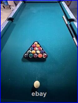 Professional Sized Pool Table 9 feet King Browns