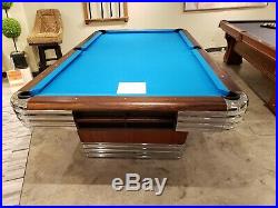 Restored 9' 1946 Brunswick Centennial pool table